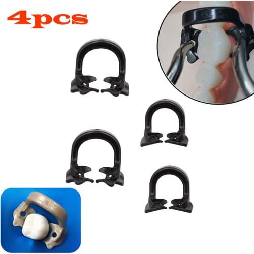 4Pcs/set Dental Dam Clamp Clip Whitening Oral Care Clip Rubber Dam Holder