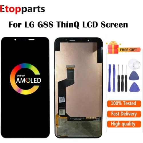 LCD For LG G8S ThinQ LMG810 LM-G810 LMG8 LCD Display with Touch Screen Digitizer Free Shipping