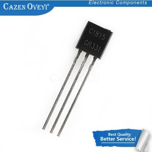 100pcs/lot 2SC1815 TO-92 0.15A 50V In Stock