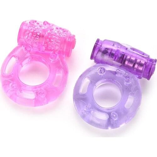 2PCS Butterfly Ring Silicon Vibrating Cock Ring Penis Rings Elastic Delay Penis Rings, Vibrating Cock Ring, Sex Adult Toys