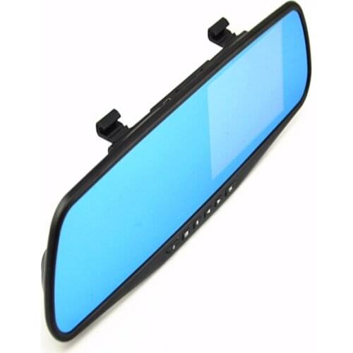 4.3in Car Dvrs Video recorder Dash Cam Full HD 1080P Mirror Cam Car Dvr Camera loop recording motion tracking