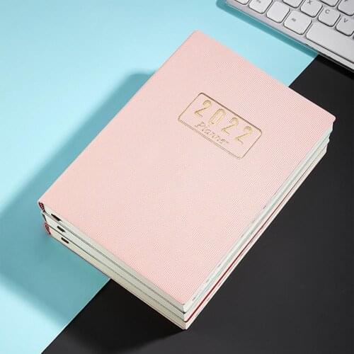 6 Colors Great A5 2022 Premium Paper Appointment Planner Eco-friendly Agenda Organizer Premium Paper for Teacher