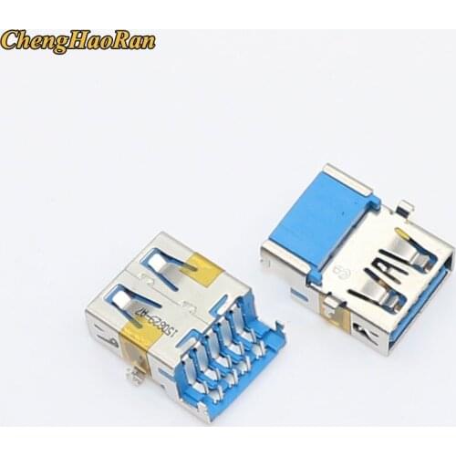 ChengHaoRan 1pcs for Asus G480 G480A G580 G580A S46 S46C S56C E56C usb 3.0 jack connector Female Socke