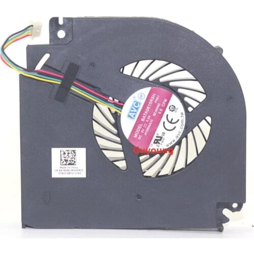 For Dell Precision M6800 BATA0815R5H PN01 CN-0TJJ0R 0TJJ0R TJJ0R DC28000DBVL DC5V 0.3A 4pin 4wire GPU Card Cooling Fan
