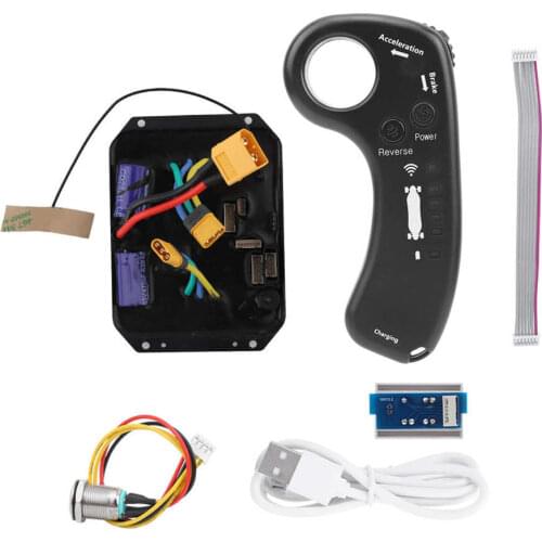 36V Dual Drive Electric Skateboard Remote Controller Kits Electric Lonboard Scooter Wheel Hub Motor Control Board ESC Parts