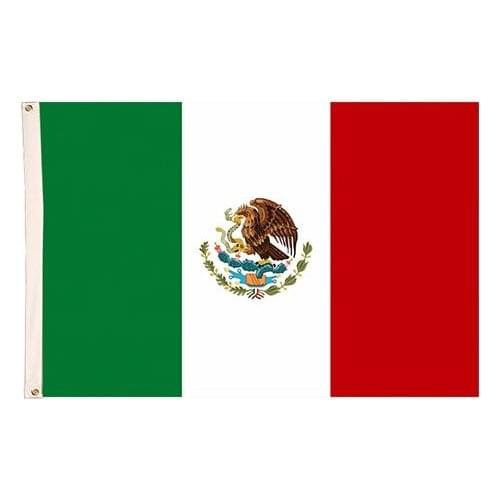 Mexico flag 3ft*5ft 90*150cm bandera polyester Flying for 2018 world cup