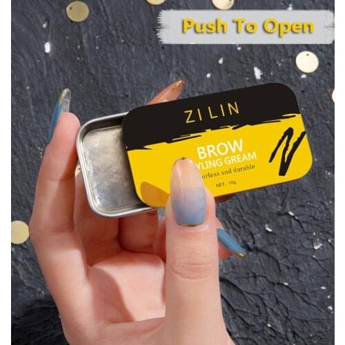 Eyebrow Styling Gel Brows Wax Sculpt Soap Waterproof Long-Lasting 3D Feathery Wild Brow Styling Easy To Wear Makeup Eyebrow