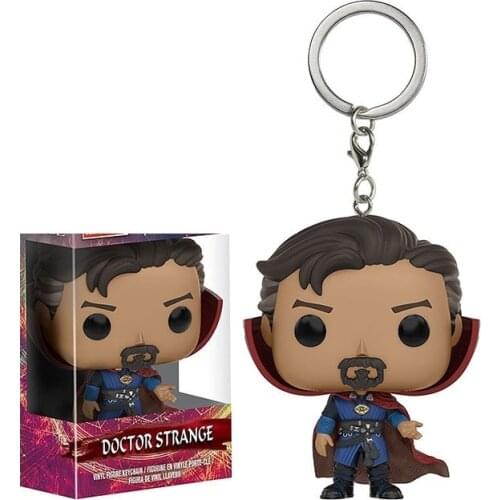 Pocket Keychain Avengers Doctor Strange Action Figure Toy for Children