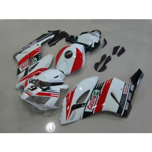 Motorcycle Fairing kit for HONDA CBR1000RR 04 05 CBR 1000RR 2005 2004 cbr1000rr ABS Red white black Fairings set+7gifts HS09