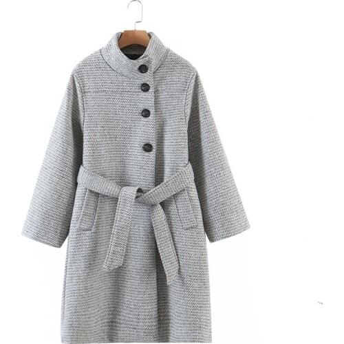 MESTTRAF Women's Coats With A Belt