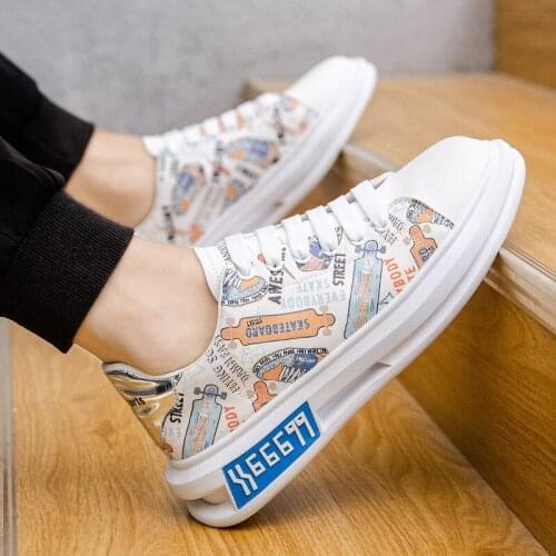 Mens Shoes 2021 Autumn New Korean Fashion Mens Shoes Sports Leisure Shoes Tide Shoes Running Small White Shoes