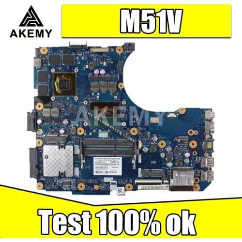 N551JK Motherboard i7 CPU+GTX850M For Asus N551JM N551JW N551JX N551JB G551J N551J G551JK laptop Motherboard N551JK Motherboard