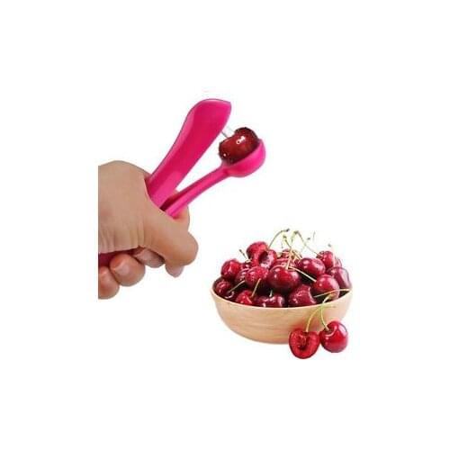 New Cherry Olive Pitter Stoner Pits Seed Fruit Remover Core Squeeze Stone Tool