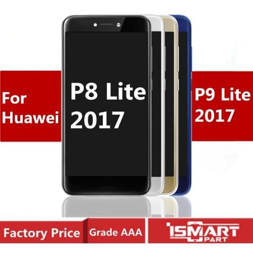 OEM LCD For HUAWEI P8 Lite 2017 Display Screen Replacement For Huawei P9 Lite 2017 LCD Assembly with Frame PRA-LA1 PRA-LX1