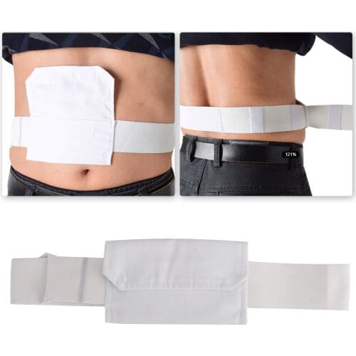 Peritoneal Dialysis Catheter Belt Patient Adjustable Breathable Peritoneal Tube Protection Belt with Bag Health Care