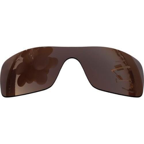 Polarized Sunglasses Replacement Lenses for-Batwolf OO9101 Frame - Brown