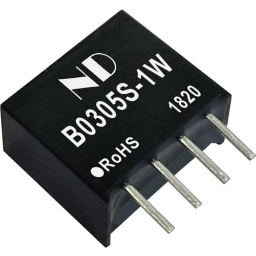 1pcs new dc-dc boost converter 3.3V 5V 9V 12V 15V 24V 1W isolated step up power module quality goods