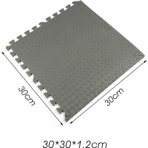 Non-slip Mat Jump Rope Mat Splicing Rugs Baby Leaf Grain Yoga Mat Fitness Mat Creeping Mat Universal 30 30 1.2cm