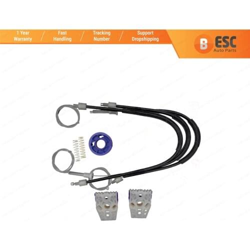 ESC Auto Parts EWR5059 Electrical Power Window Regulator Repair Kit Front Right Passenger Side for VW Polo Typ 6C 2014–ON