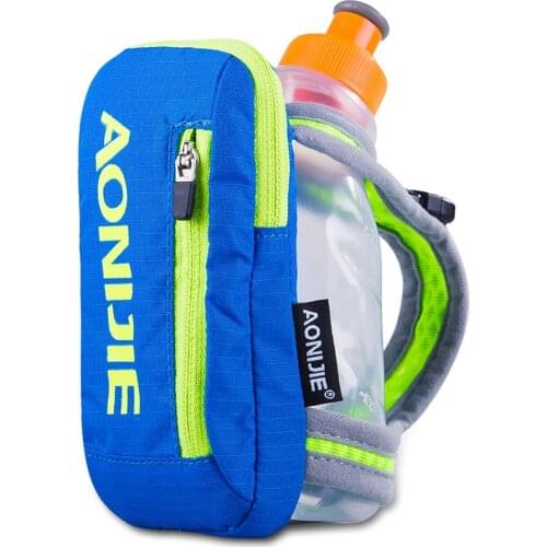 AONIJIE Quick Shot Handheld Hydration Pack Unisex Running Hand Hold Kettle Bag With 250ml Water Bottle Marathon Run Accessories