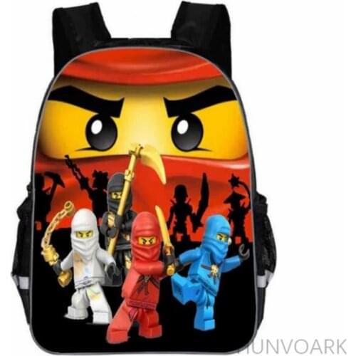 11/13/16 Inch ninjago Game School Bags for Kindergarten Children kids School Backpack for Girls Boys Childrens Backpacks