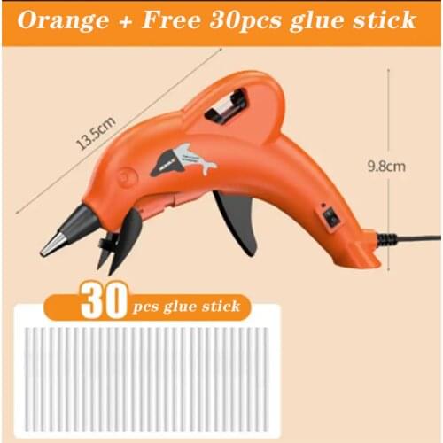 Hot melt glue gun 90W high temperature silicone gun, DIY project, repair, artistic creation, use 7mm glue stick