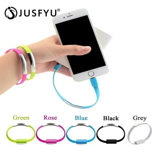 Universal Wrist Band Bracelet Charger Cable Type C Wearable Wristband USB2.0 Charger Data Sync Cable Cord for iPhone 6 6 Plus XR