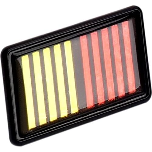 3D Ralliart Stripe Bar Grille Car Sticker for Mitsubishi Logo Emblem Badge Auto Front Grill Waterproof Decal Stickers