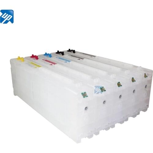 5pcs 700ml refillable ink Cartridge For Epson T3000 3070 T5000 5070 T7000 7070 Surecolor SC-T3000 T6941 - 944 with one time chip