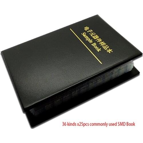 36 kinds x25pcs commonly used SMD Transistor Assortment Kit Assorted Sample Book