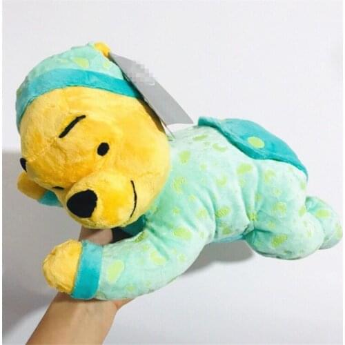 1pieces/lot plush 28cm baby bear luminous calm doll gift Childrens toys