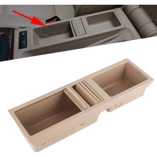 Center Console Tray Insert Storage Box Cover 51167038323 51168248498 Fit for 3-Series E46 1998-2005
