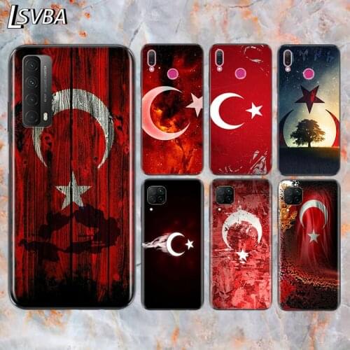 Turkey Flag For Huawei Y9S Y6S Y8S Y9A Y7A Y8P Y7P Y5P Y6P Y7 Y6 Y5 Pro Prime 2020 2019 2018 Phone Case