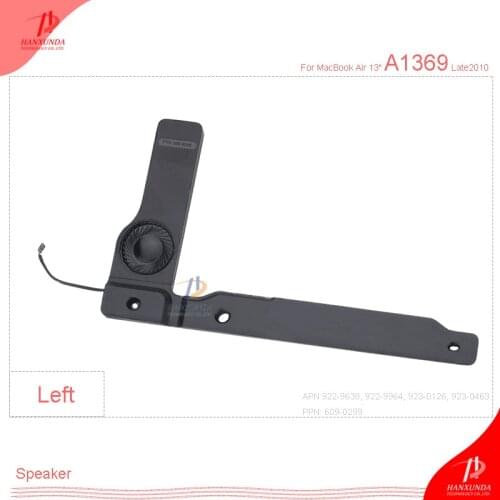 Hanxunda 922-9639 922-9638 speaker for MacBook air 13" A1369 replacement parts Late2010