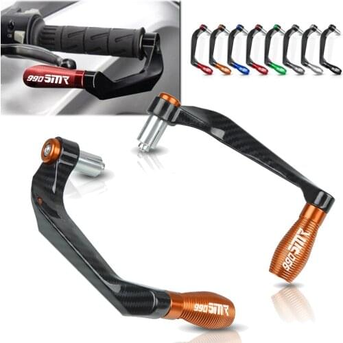 For 990 SMR 990SMR 2009 2010 2011 2012 2013 Motorcycle CNC Handlebar Grips Guard Brake Clutch Levers Handle Guard Protector