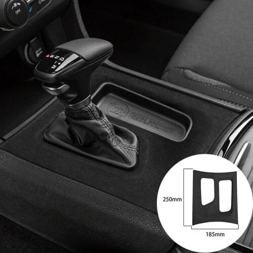 For Dodge Charger 2016-2021 Alcantara Suede Wrap Car Gears Panel Strip Cover Trim Sticker Internal Accessories Car-Styling