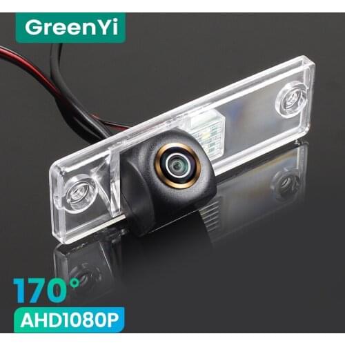 GreenYi 1080P HD 170° Car Rear View Camera For Toyota Fortuner SW4 Innova 2005-2016 Reverse Reversing 4 pin Vehicle Parking AHD