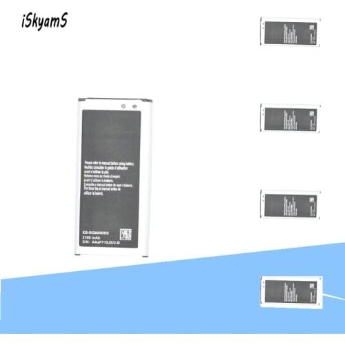 ISkyamS 5pcs 2100mAh EB-BG800BBE Replacement Li-ion Battery For SamSung Galaxy SV Mini S5 mini G870 SM-G800F SM-G800H G800