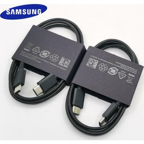 Samsung USB C To Type C Cable USB3.1 Super Fast Charging Dual Type C Wire For Galaxy S21 S20 Note 20 Ultra 10 S21 Plus S20FE A71