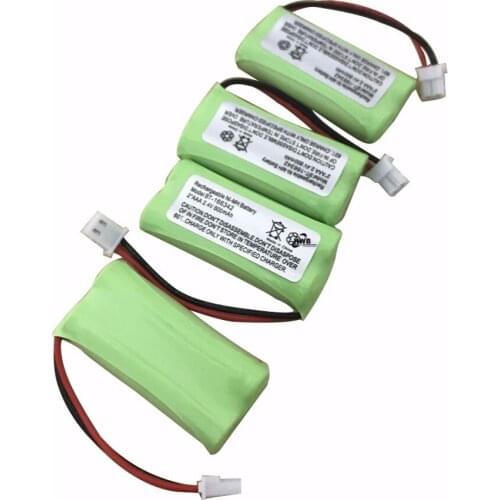 4pc BT-166342 2.4V 800mAh Ni-MH Rechargeable Battery pack inner cell for cordless phone BT-166342