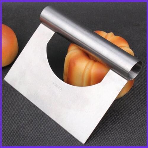Stainless steel Pastry Scrape Ustensiles Patisserie Wide-15 cm Cutters,Baking tools,Cookie Tools,Cake tools,Bread Tools