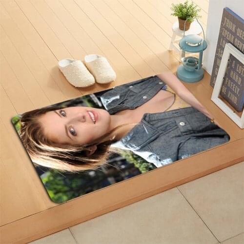 New Arrival Anna Kendrick Doormat Home Mat Machine Made Anti Slip Carpet Living Room/Hallway Bath Mat Christmas Gift 9-2