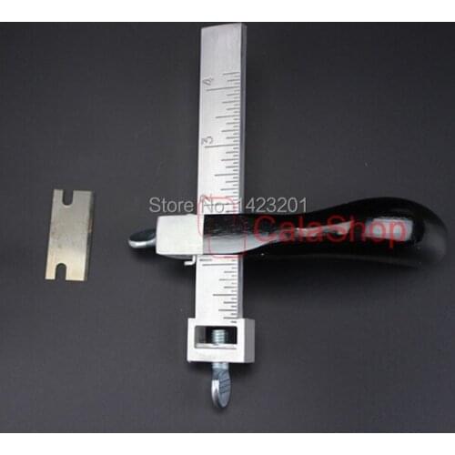 One pcs Draw Gauge Strap Cutter Belt cutter Professional Hand Leather craft Tool F362 Free Shipping