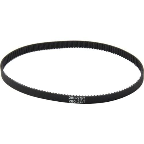 GT2 Closed Loop Timing Belt, Rubber 2GT 6mm 3D Printers Parts, 200 280 400 852 mm Synchronous Belts Part