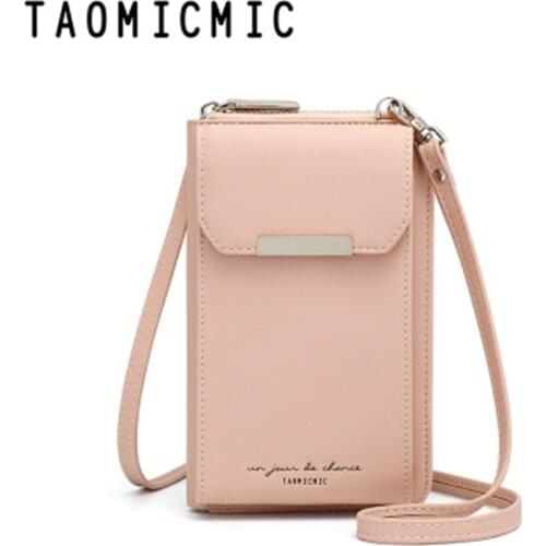 Women Wallet Famous Brand Cell Phone Bags Big Card Holders Handbag Purse Clutch Messenger Shoulder Long Straps Bag Dropshipping