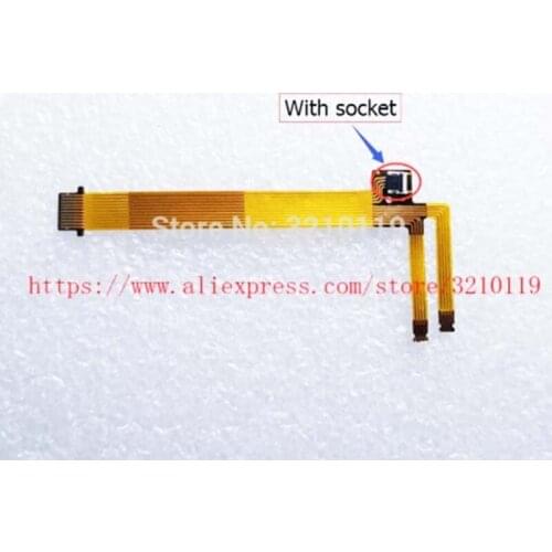 50PCS/ New Lens Aperture Shutter Flex Cable For NIKON J1 NIKKOR 10-30 mm 10-30mm 1:3.5-5.6 VR Repair Part with socket