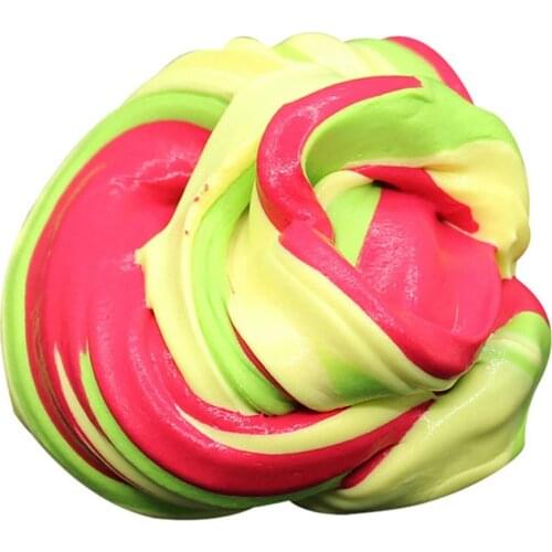 60ML DIY Colorful Fluffy Foam Slime Putty Stress Relief Magic Slime Sludge Cotton Mud Children Adult Toy Anti-stress Toys Clay