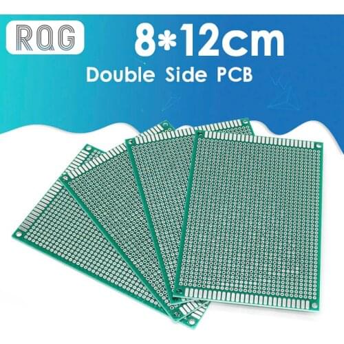 8X12 cm double-Side Copper prototype pcb 8*12 cm Universal Board for Arduino