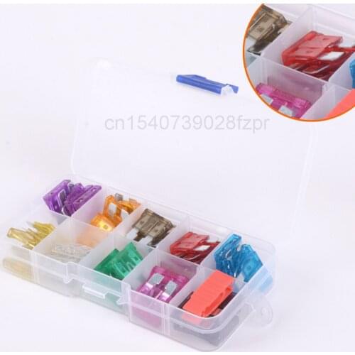 Auto Parts 3a-40a Medium Fuse Zinc Alloy Plug-in Auto Fuse