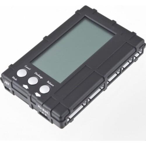 3 in 1 LCD Discharger Balancer Meter Tester for 2-6S lipo Li Fe Battery Digital Battery Capacity Checker Controller Tester